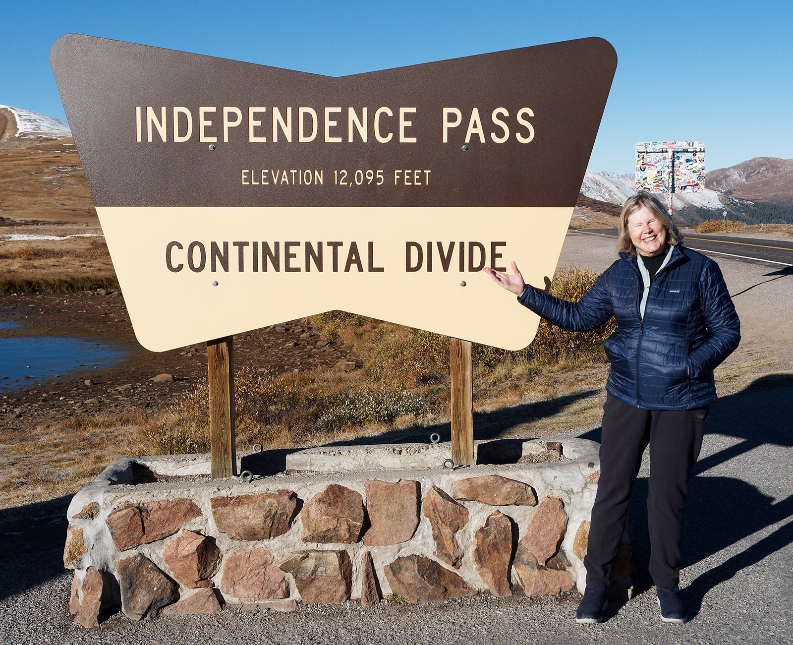 Independence Pass, one of the highest mountain passes in the continental US.