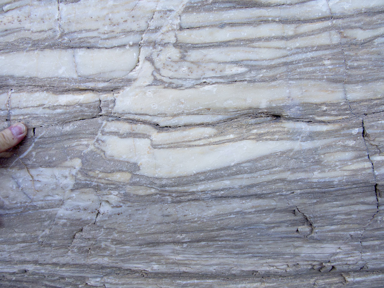 Mosaic Canyon – Polished dolomite marble.