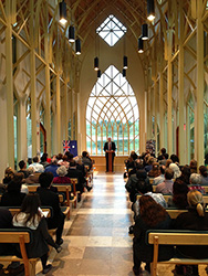Memorial Service in Baughman Center