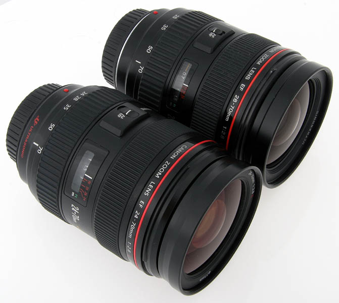 Review of the Canon EF 24-70mm f/2.8L and EF 28-70mm f/2.8L USM Lenses
