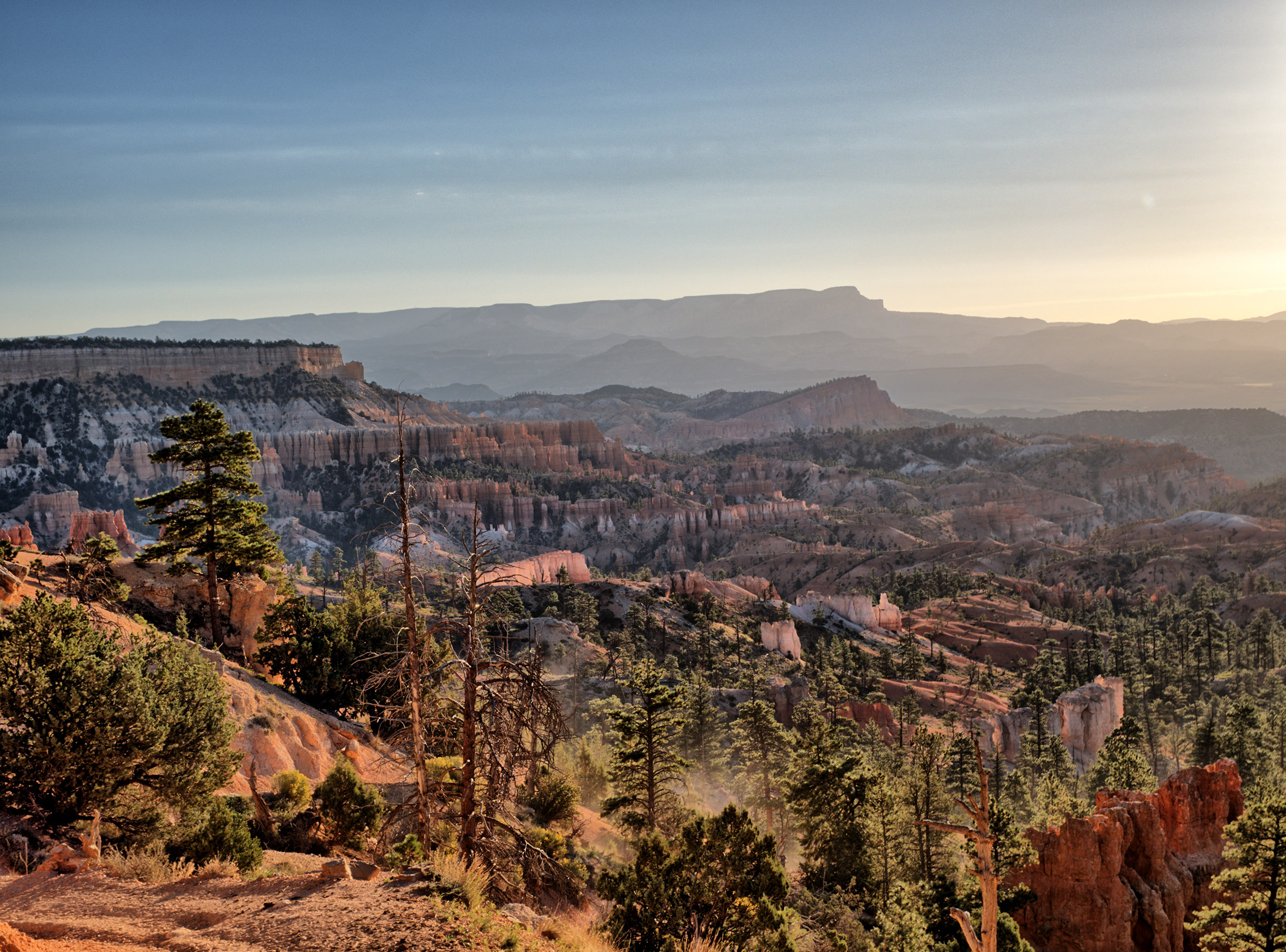 Bryce Canyon National Park viewed from Sunrise Point.