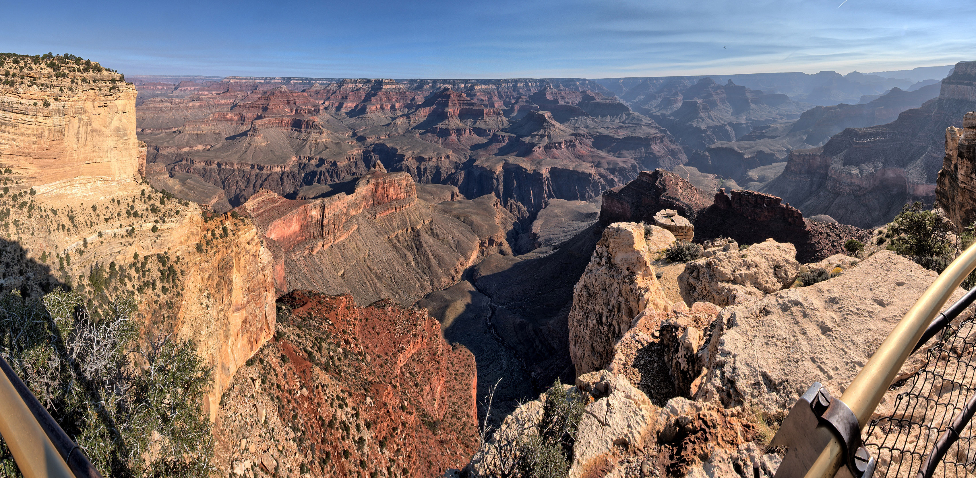 Grand Canyon panorama viewed from Powell Point.